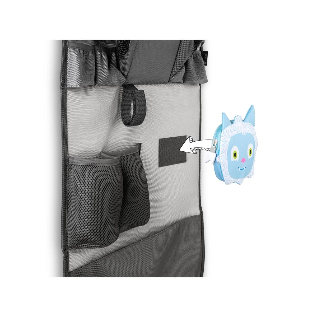 TONIES Car Organiser With Yeti Pouch 5 TONIES Car Organiser With Yeti Pouch - Image 5