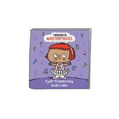 TONIES Swan Lake Favourite Masterpieces Tonie Figure -Tonies Tonies Tonies Favourite Masterpieces Swan Lake Audio Character for use with Toniebox Player Audioplayer Character 5